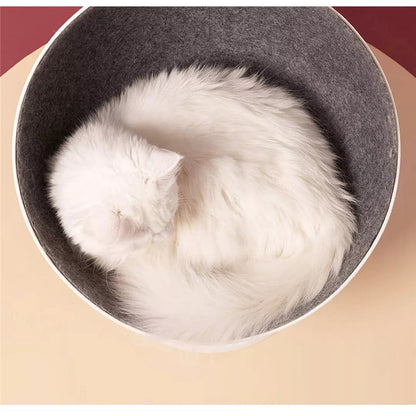 Best and Perfect Place Cat Nap Rotational Interaction Funny Beds Sleeping