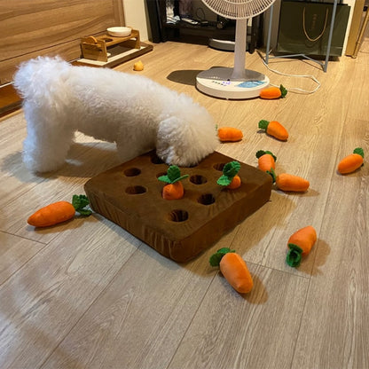Pet Toys Carrot Plush Toy Vegetable Chew