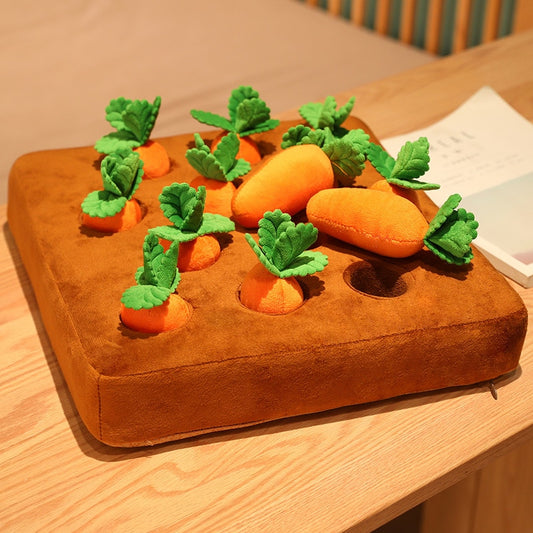Best Vegetable Garden  Dog Cat Carrot Plush Toy Pull The Carrot Plush Toys