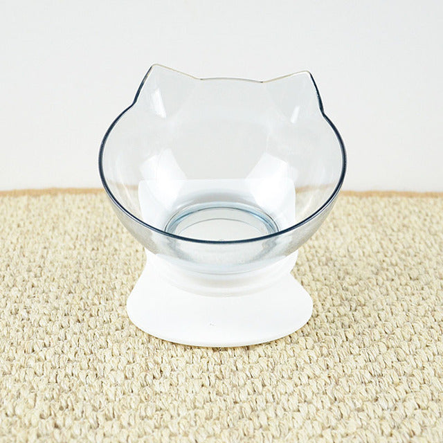 Non-Slip Double Cat Bowl Dog Bowl With Stand Pet Feeding
