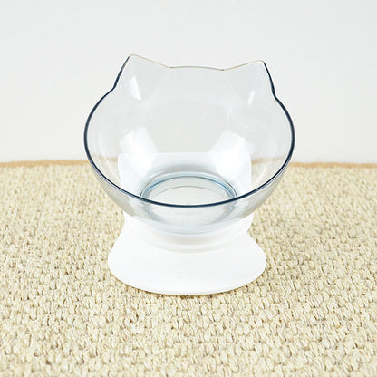 Non-Slip Double Cat Bowl Dog Bowl With Stand Pet Feeding