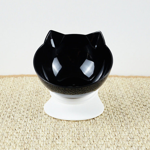 Non-Slip Double Cat Bowl Dog Bowl With Stand Pet Feeding