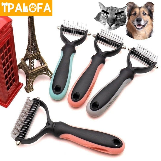 Dog Brush Pet Dog Hair Remover Cat Comb Pet Grooming