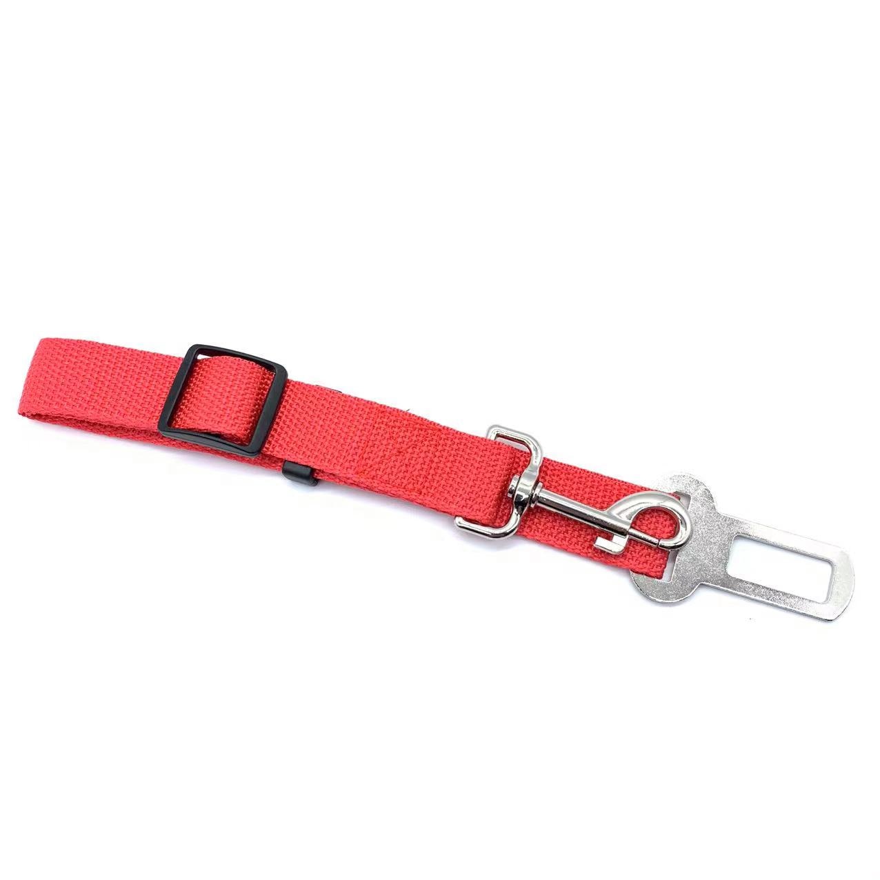 Best Car Seat Belt Dog Adjustable Harness Lead Leash Travel Clip Leash