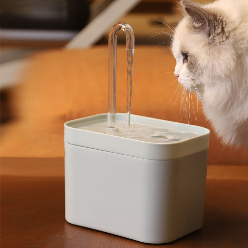 Ultra-Quiet Pet Water Fountain Auto Filter