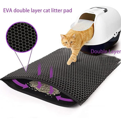 Waterproof Pet Cat Litter Mat Pet Litter Box