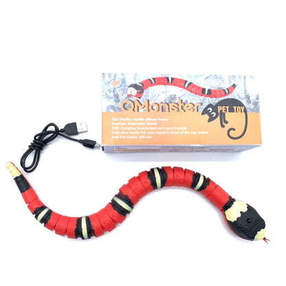 Best Smart Sensing Snake Cats Dogs Toy Slithering Action Great fun for Pets