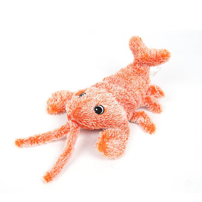 Electric Jumping Cat toy Shrimp Moving Lobster