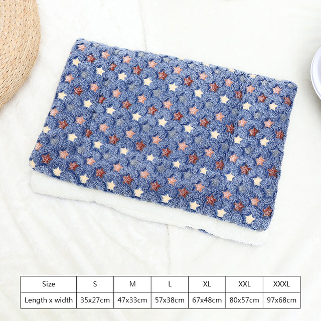 Soft Flannel Thickened Pet Soft Pad