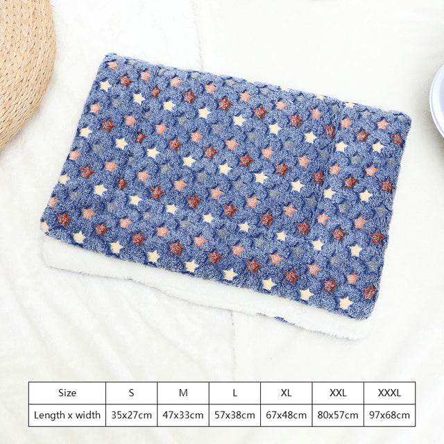 Soft Flannel Thickened Pet Soft Pad
