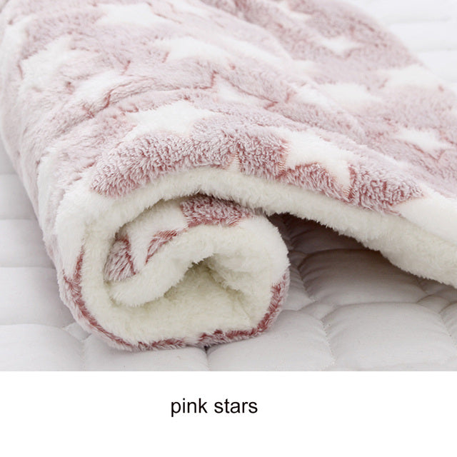 Soft Flannel Thickened Pet Soft Fleece Pad
