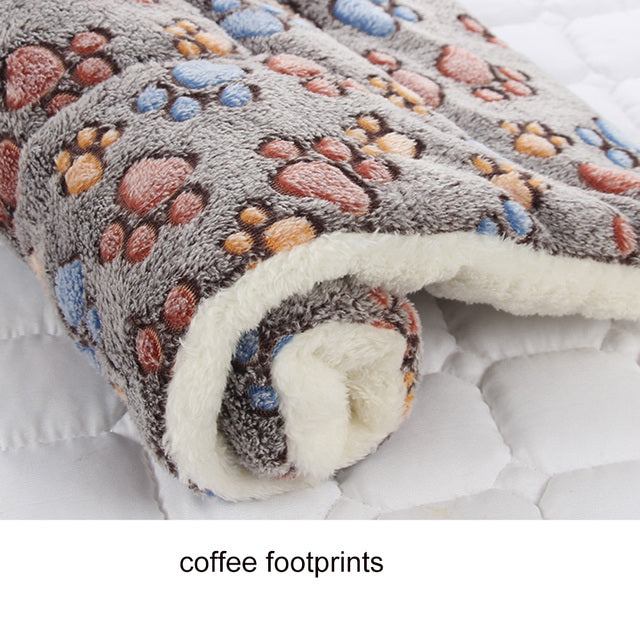 Soft Flannel Thickened Pet Soft Fleece Pad