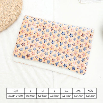 Soft Flannel Thickened Pet Soft Pad
