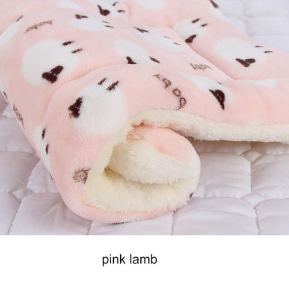 Soft Flannel Thickened Pet Soft Fleece Pad