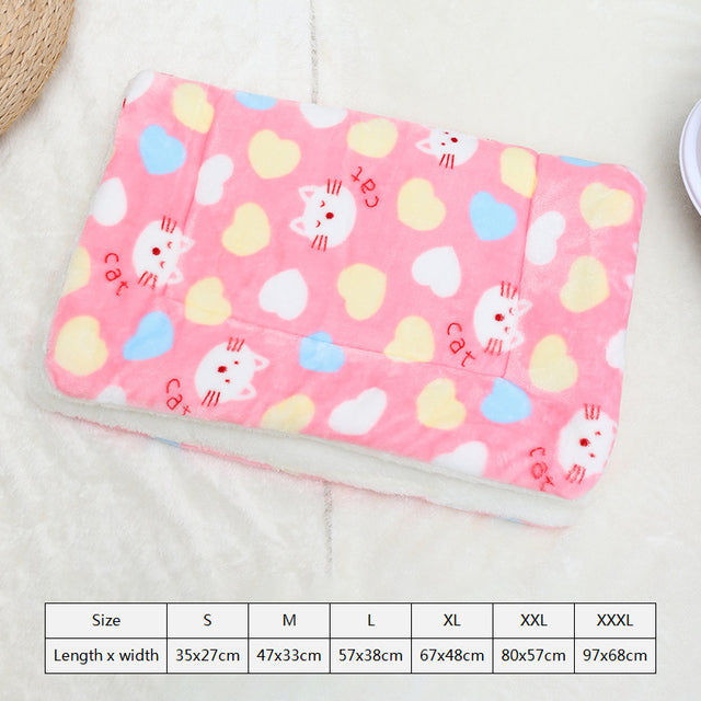 Soft Flannel Thickened Pet Soft Pad