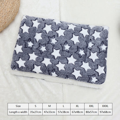 Soft Flannel Thickened Pet Soft Pad
