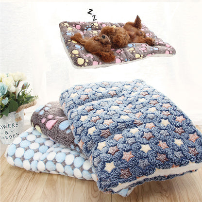 Soft Flannel Thickened Pet Soft Fleece Pad