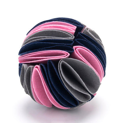 Foldable Dog Snuffle Ball Dog Training Toys Increase IQ Pet Cat Training