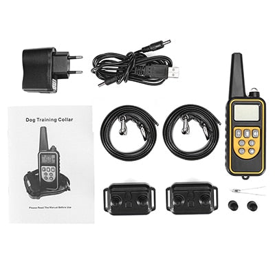880 Electric Dog Training Collars Remote Control Receiver