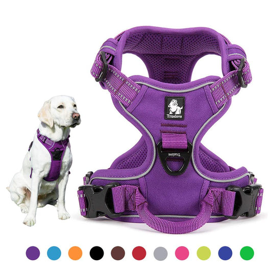 Dog Harness Safety Nylon Vest Padded