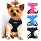 Dog Harness Adjustable Pet Mesh Vest