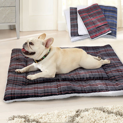 Warm Dog Bed Soft Fleece Pet Mat