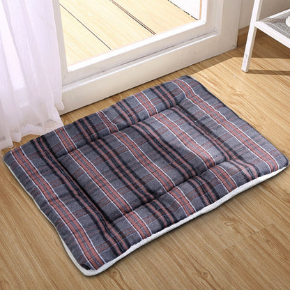 Warm Dog Bed Soft Fleece Pet Mat