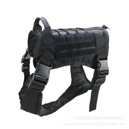 Military Tactical Dog Harness Vest With Handle