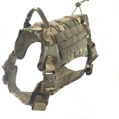 Military Tactical Dog Harness Vest With Handle