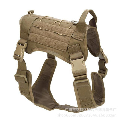 Military Tactical Dog Harness Vest With Handle