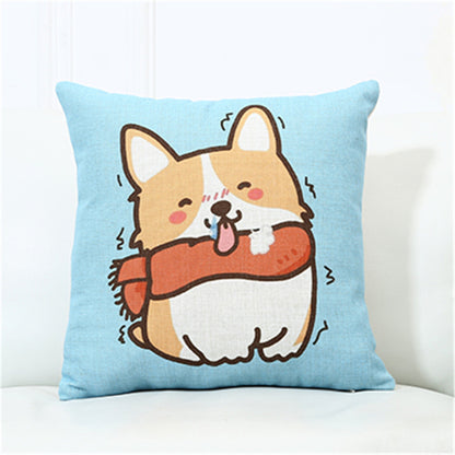 Cartoon Lovely Welsh Corgi Pembroke