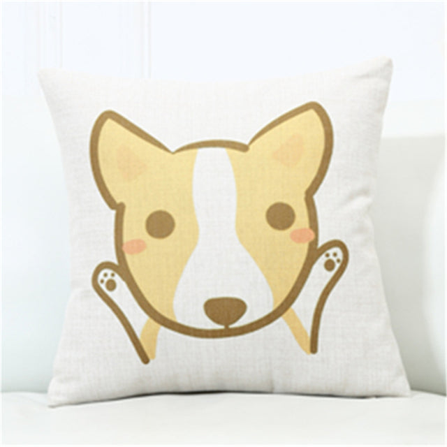 Cartoon Lovely Welsh Corgi Pembroke