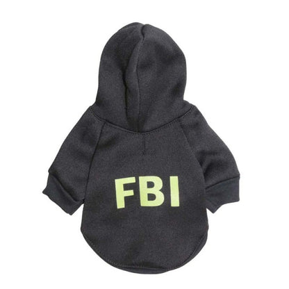 Security Dog Clothes Small Dog Hoodie