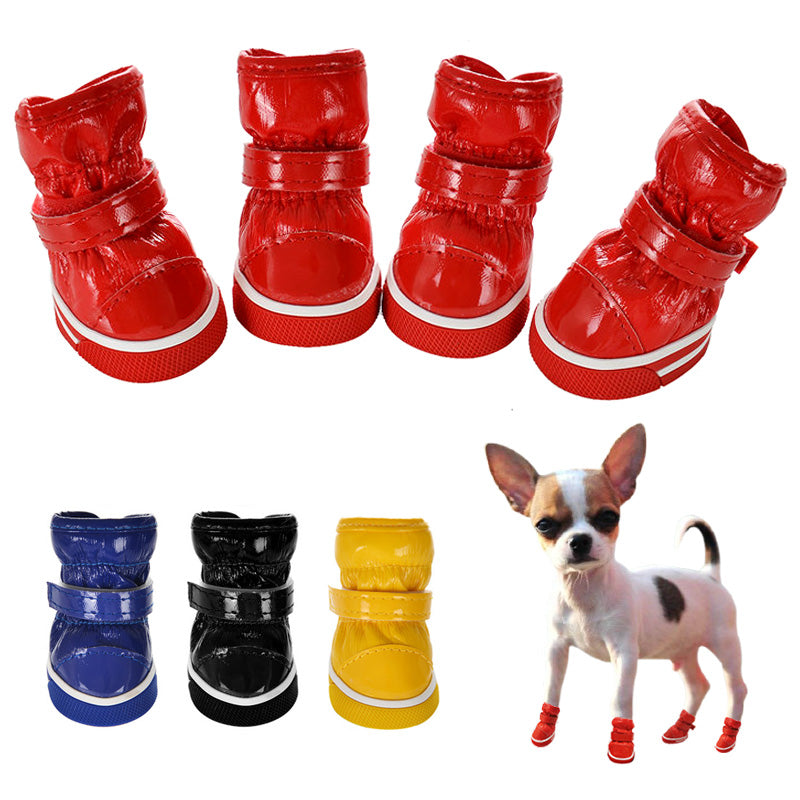 Winter Shoes For Small Dogs Warm Fleece