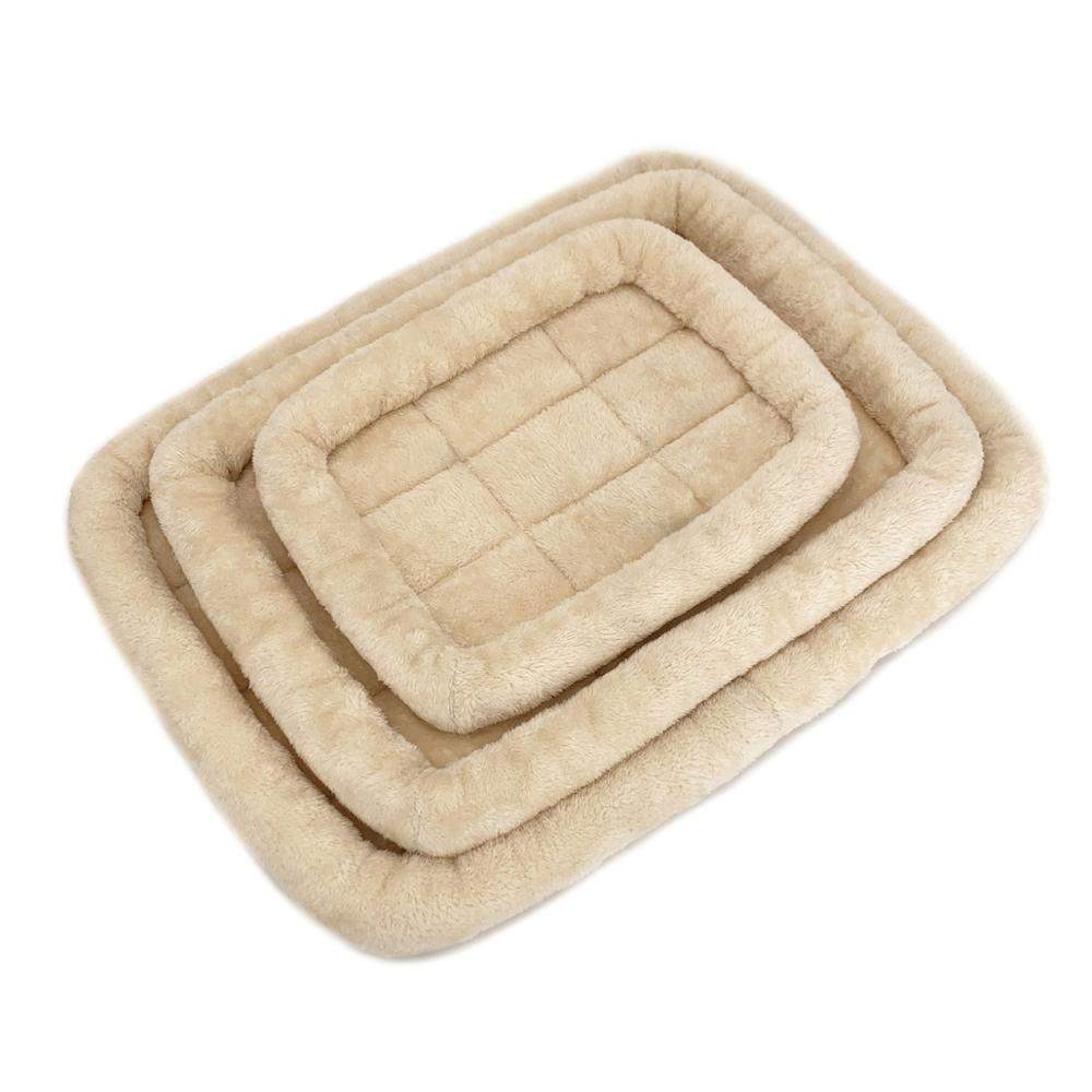 Dog Bolster Bed Mat Washable Crate - Dog Bed Supplies