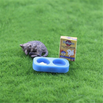 Mini Dog Cat  Model Toys For Doll