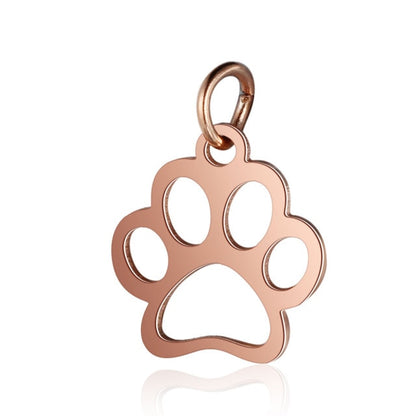 Dog Paw Cat Charm Jewelry Charms