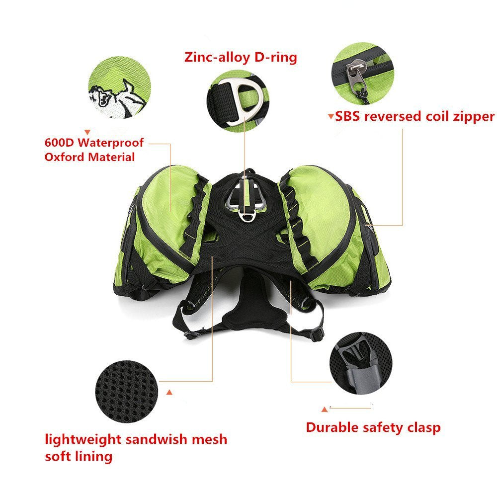 Truelove Two Used Dog Backpack Harness