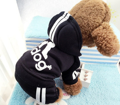 Dog hoodie dog winter clothes sweater