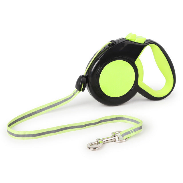 Retractable Dog Leash Reflective Tape Leashes