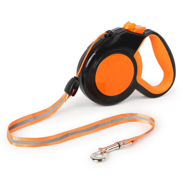 Retractable Dog Leash Reflective Tape Leashes