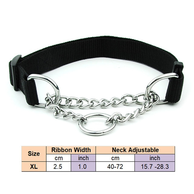 Dog Collar with Welded Link Chain