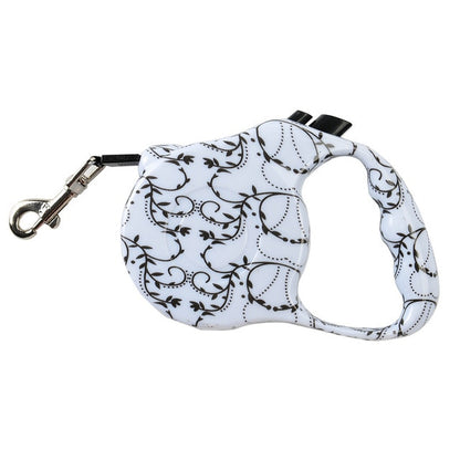 Printed Retractable Leash For Dogs Extending