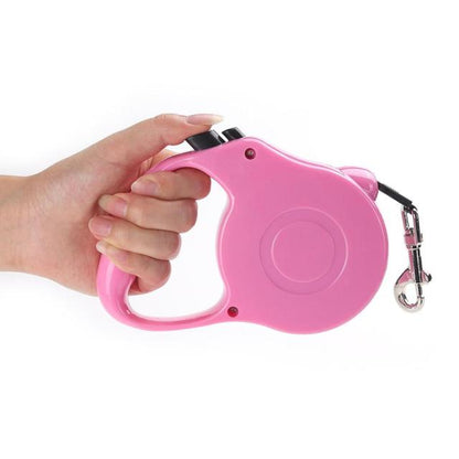 Printed Retractable Leash For Dogs Extending