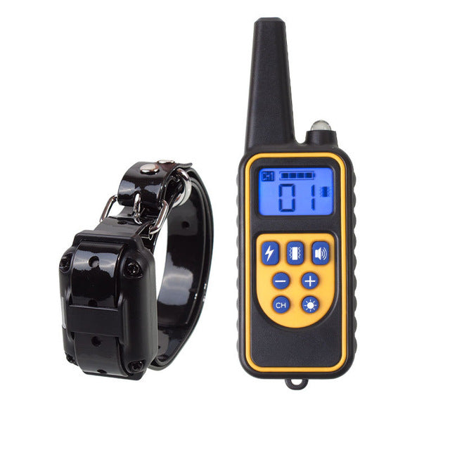 Electric Dog Training Collar Pet Remote LCD Display