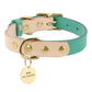 Custom Dog Cat Collar Personalized Leather