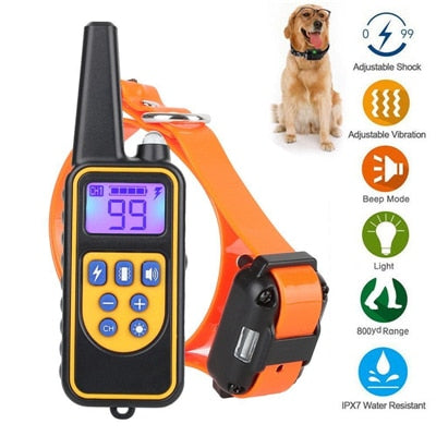 800 Meters Electric Remote Control Dog Shock Collar