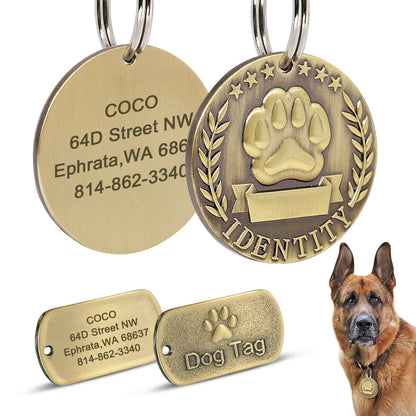 Customized Pet Dog ID Tag Pendant