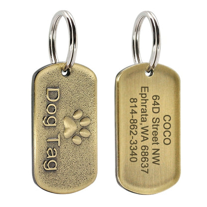 Customized Pet Dog ID Tag Pendant