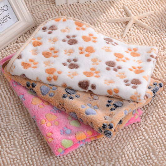 Cute Warm Pet Bed Mat Cover Towel